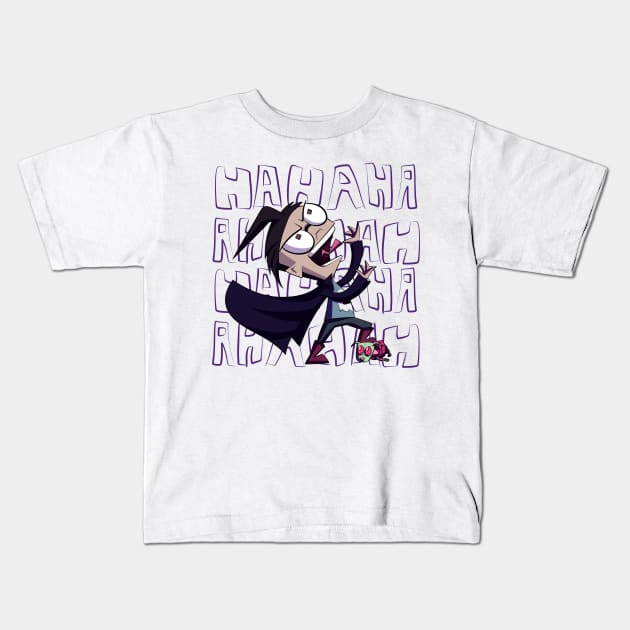 Victorious Dib - Invader Zim Kids T-Shirt by Aleina928